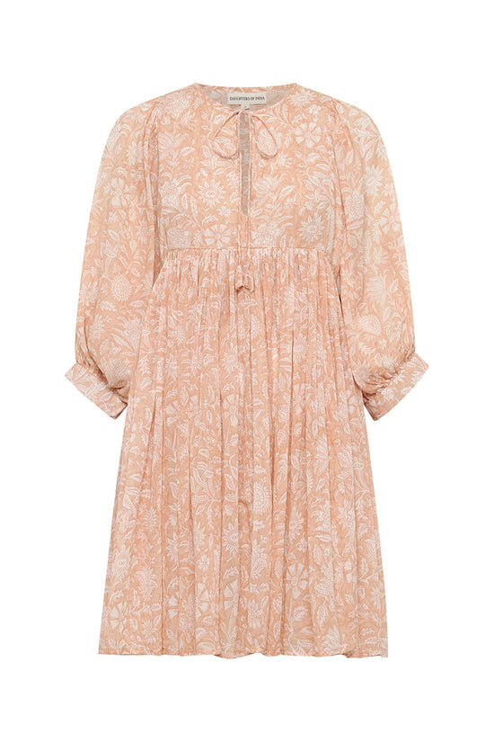 Kyra Mini Dress ~ Apricot Blush