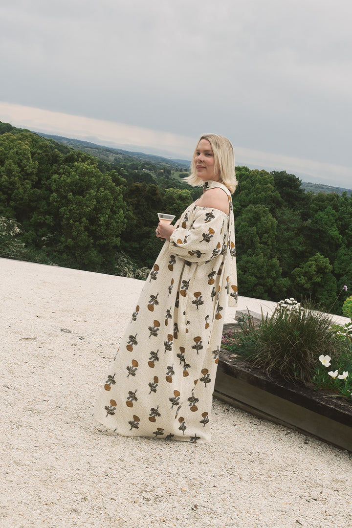 Dahlia Maxi Dress ~ Marigold