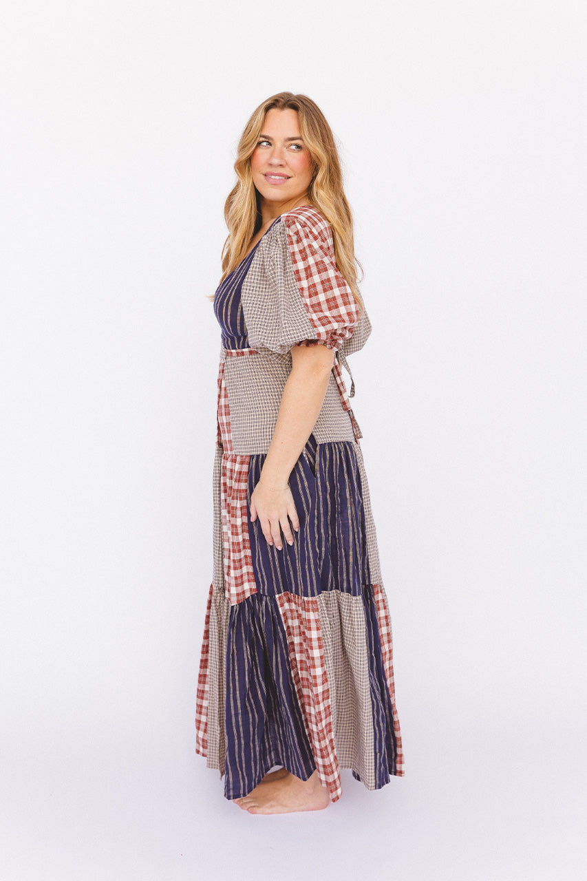 Poet Patchwork Dress