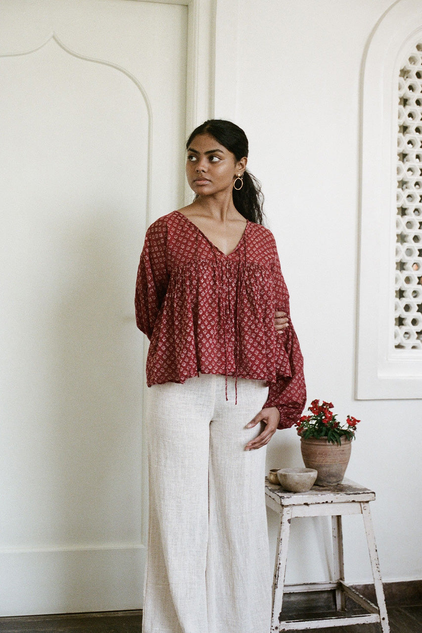 Rashmi Blouse ~ Scarlett