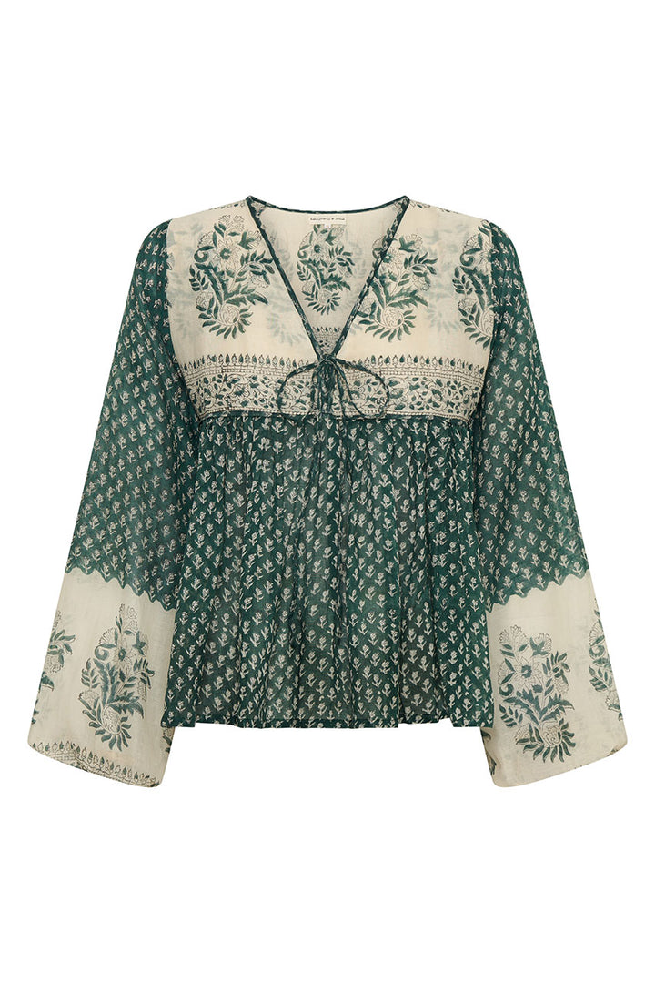 Rooh Blouse ~ Pine