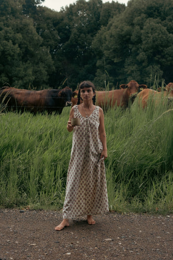 Sundress Midi ~ Peony