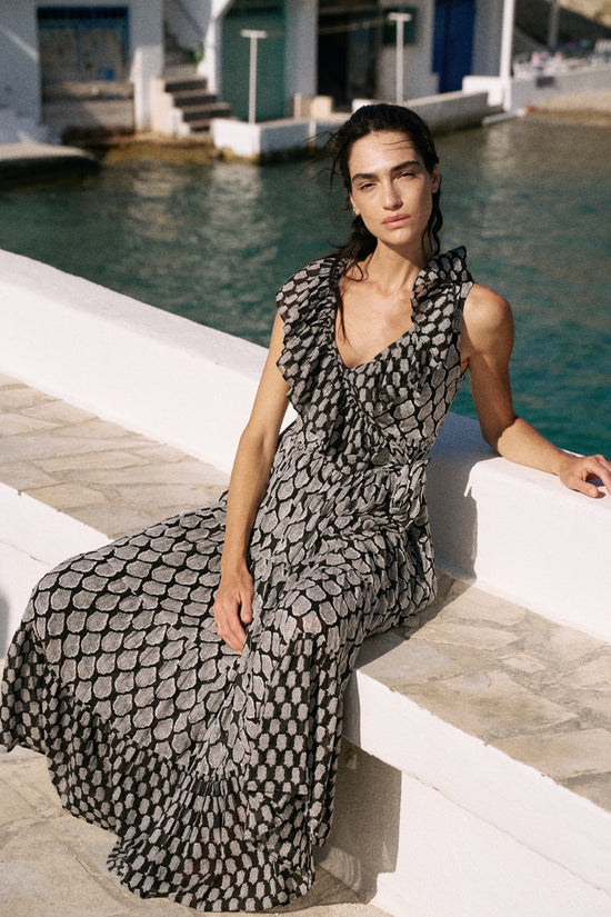Padma Maxi Dress ~ Midnight